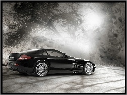SLR, Czarny, Mercedes